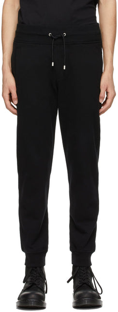 Belstaff Black French Terry Lounge Pants - Belstaff Black French Terry Lounge Pants - Belstaff 검은 프랑스 테리 라운지 바지