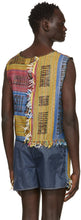 Bethany Williams Multicolor Woven Attenzione Tank Top