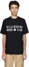Billionaire Boys Club Black EU Logo T-Shirt - Millionaire Boys Club Black UE Logo T-shirt - 억만 장자 소년 클럽 블랙 EU 로고 티셔츠