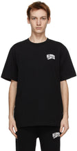 Billionaire Boys Club Black Small Arch Logo T-Shirt - Millionaire Boys Club Noir Petit T-shirt Logo Arche - 억만 장자 소년 클럽 블랙 작은 아치 로고 티셔츠