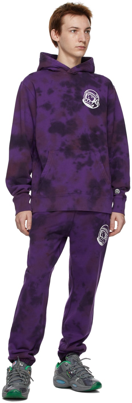 Billionaire Boys Club Purple Tie-Dye Sweatpants