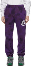 Billionaire Boys Club Purple Tie-Dye Sweatpants - Billionaire Boys Club Violet Cravate Cravate Santé - 억만 장자 소년 클럽 보라색 넥타이 염료 스웨트 팬츠