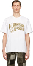 Billionaire Boys Club White Arch Logo T-Shirt - Millionaire Boys Club Blanc Arch Logo T-shirt - 억만 장자 소년 클럽 화이트 아치 로고 티셔츠