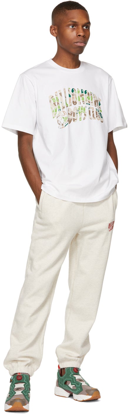Billionaire Boys Club White Camo Arch Logo T-Shirt