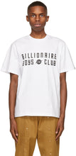 Billionaire Boys Club White 'EU' Logo T-Shirt - Millionaire Boys Club Blanc 'UE' Logo T-shirt - 억만 장자 소년 클럽 화이트 'EU'로고 티셔츠