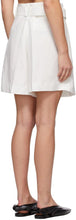 Blossom White Echo Belt Shorts