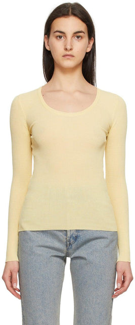 Blossom Yellow Been Sweater - Blossom Yellow a été pull - 벚꽃 노란색이었습니다