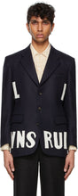 Bode Blue Wool Ruidoso Downs Blazer - BODE Blue Laine Ruidoso Downs Blazer - Bode Blue Wool Ruidoso Downs Blazer