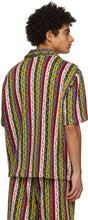 Bode Multicolor Primary Stripe Short Sleeve Shirt