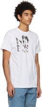 Bode White Hand-Drawn Cow's Tail T-Shirt