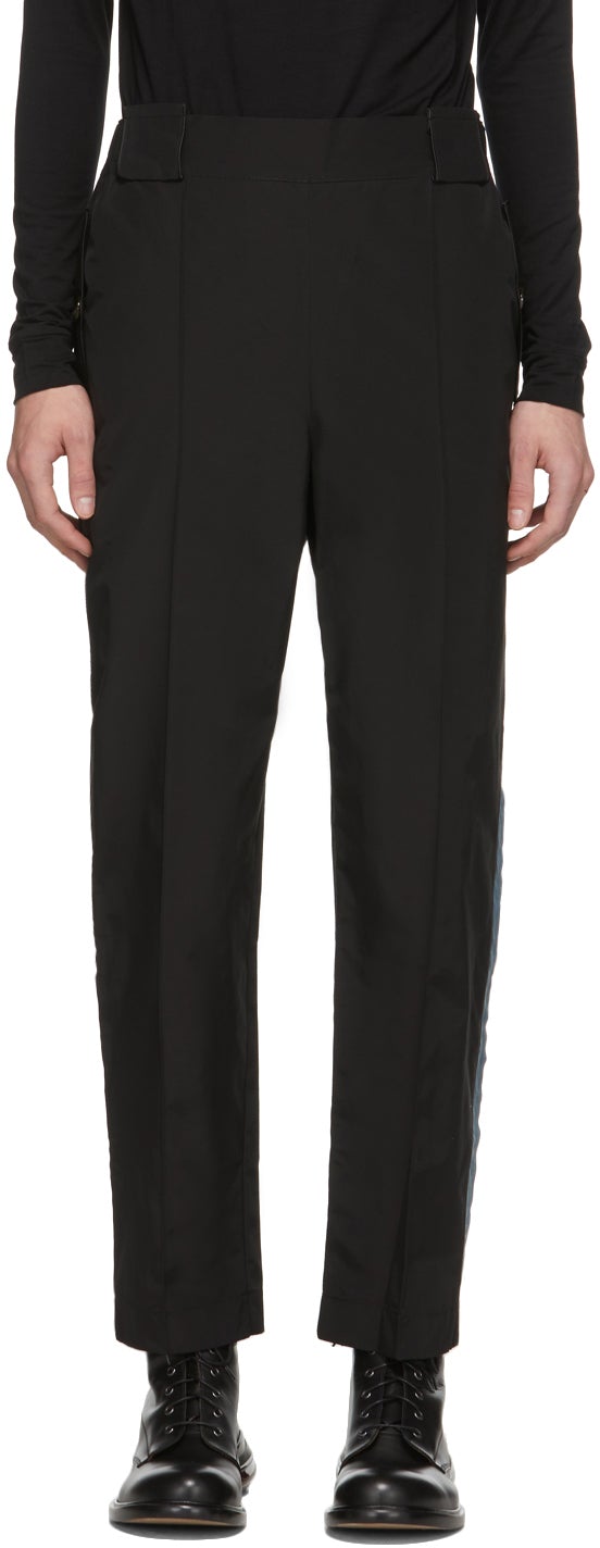 Boramy Viguier Black Army Trousers - Boramy Viguier Pantalon Armée Noire - Boramy Viguier 검은 군대 바지