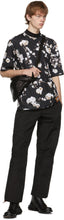 Boramy Viguier Black Flower Printed T-Shirt