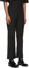 Boramy Viguier Black Straight-Leg Trousers