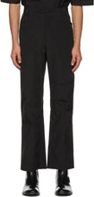 Boramy Viguier Black Straight-Leg Trousers - Boramy Viguier Pantalon à jambe droite noir - Boramy Viguier 블랙 스트레이트 다리 바지