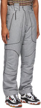 Boramy Viguier Grey Wool Hiking Trousers