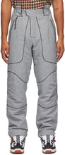 Boramy Viguier Grey Wool Hiking Trousers - Pantalon de randonnée en laine grise Boramy Viguier - 보라미 viguier 회색 양모 하이킹 바지