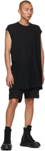 Boris Bidjan Saberi Black Object-Dyed One Piece Tank Top