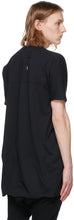 Boris Bidjan Saberi Black Object-Dyed T-Shirt