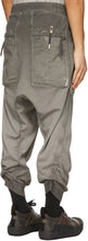 Boris Bidjan Saberi Grey Resin-Dyed Lounge Pants