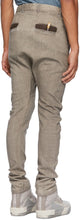 Boris Bidjan Saberi Taupe Oxidized Jeans
