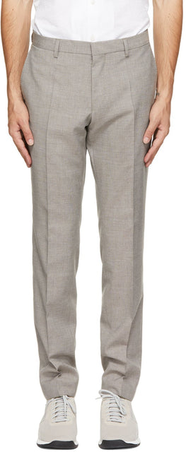 Boss Beige Genius5 Trousers - BOSS BEIGE GENIUS5 Pantalons - 보스 베이지 Genius5 바지