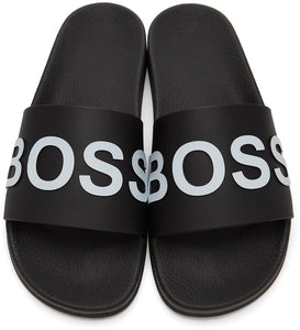 Boss Black Bay Slides