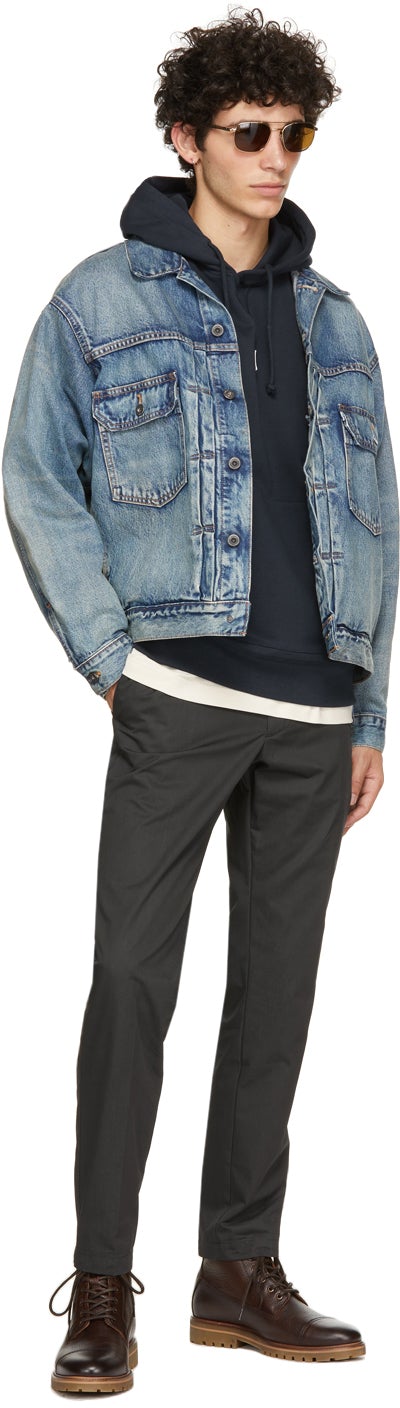 Boss Navy Banks1 Lounge Pants