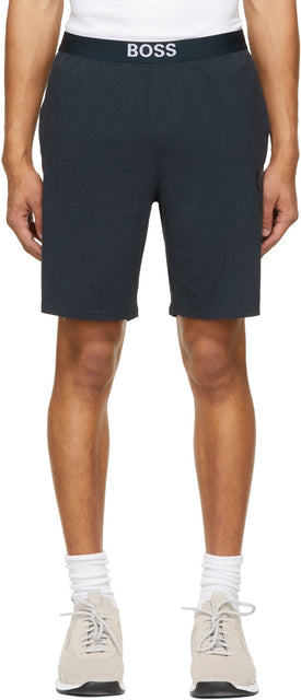 Boss Navy Identity Pyjama Shorts - Short de pyjama d'identité bleu marine - 보스 해군 정체성 파자마 반바지