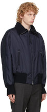 Boss Navy Nylon Exit Jacket