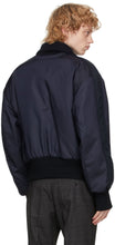 Boss Navy Nylon Exit Jacket