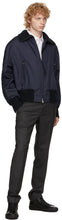 Boss Navy Nylon Exit Jacket