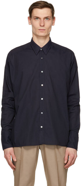 Boss Navy Relaxed-Fit Modena 2 Shirt - Boss Navy Relaxed-Fit Modena 2 Chemise - 보스 네이비 편안한 모데나 2 셔츠
