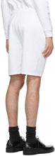 Boss White Cotton Heritage Lounge Shorts