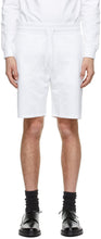 Boss White Cotton Heritage Lounge Shorts - Short de Boss Blanc Cotton Heritage Short - 보스 화이트 코튼 유산 라운지 반바지