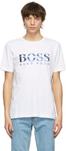 Boss White Photographic Logo T-Shirt - T-shirt de logo photographique boss blanc - 보스 화이트 사진 로고 티셔츠