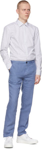 Boss White Striped Jango Shirt