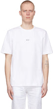 Boss White TChup T-Shirt - T-shirt Boss Blanc Tchup - 보스 화이트 Tchup 티셔츠