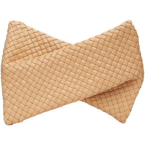 Bottega Veneta Beige Intrecciato 'The Crisscross' Clutch