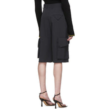 Bottega Veneta Black Cargo Shorts