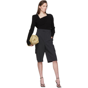 Bottega Veneta Black Cargo Shorts - Short de cargaison noire Bottega Veneta - Bottega 베네타 블랙화물 반바지