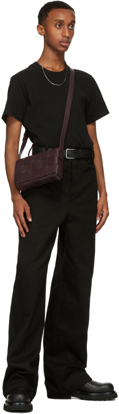 Bottega Veneta Black Chino Trousers