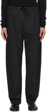 Bottega Veneta Black Coated Trousers - Pantalon revêtu noir de Bottega Veneta - Bottega 베네타 블랙 코팅 바지