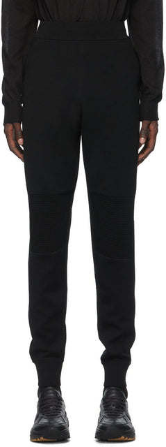 Bottega Veneta Black Double-Face Lounge Pants - Pantalon de salon double face noire Bottega Veneta - Bottega 베네타 블랙 더블 페이스 라운지 바지