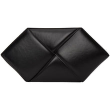 Bottega Veneta Black Hexagonal Pouch