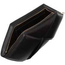 Bottega Veneta Black Hexagonal Pouch