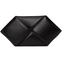 Bottega Veneta Black Hexagonal Pouch
