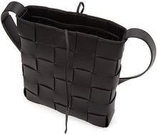 Bottega Veneta Black Intrecciato Cassette Bag
