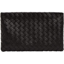 Bottega Veneta Black Intrecciato Large Pouch