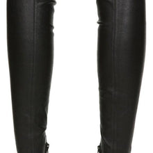 Bottega Veneta Black Nappa 'The OTK' Tall Boots