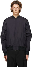 Bottega Veneta Black Nylon Canvas Bomber Jacket - Veste bombardière en nylon nylon noire Bottega Veneta - Bottega 베네타 블랙 나일론 캔버스 폭격기 자켓
